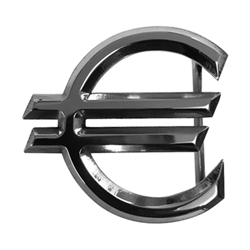 Euro Belt Buckle - SIlver finish